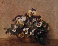 Fantin-Latour, Henri - Pansies